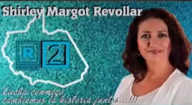 Shirley Margot Revollar  postula al Congreso por Renovación Popular con el número 2 por Madre de Dios.