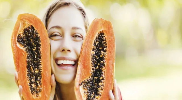 La papaya mejora la salud de la piel, el sistema inmunológico y las mucosas.