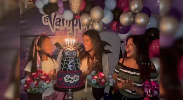 Shirley Arica celebra el cumpleaños de su única hija por adelantado: