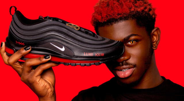Las zapatillas de Lil Nas X tienen un precio de 1.018 dólares el par, y una referencia al pasaje bíblico de Lucas 10:18