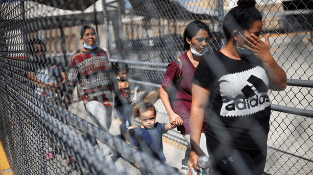 Migrantes detenidos en Estados Unidos