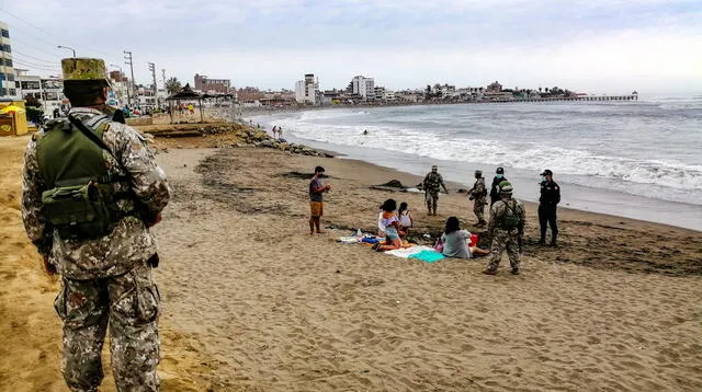 Las playas, así como otras actividades, han sido suspendidas durante la cuarentena por Semana Santa. Medida va hasta el 4 de abril.
