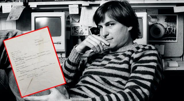 La licitación, que comenzó el 24 de febrero, mostró un documento escrito a mano de una sola página del fundador de Apple, Steve Jobs.