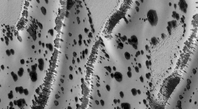 dunas dálmatas de Marte