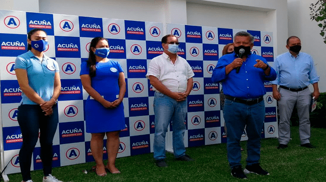 El candidato presidencial, César Acuña aseguró que pasará a la asegunda vuelta en las próximas Elecciones 2021