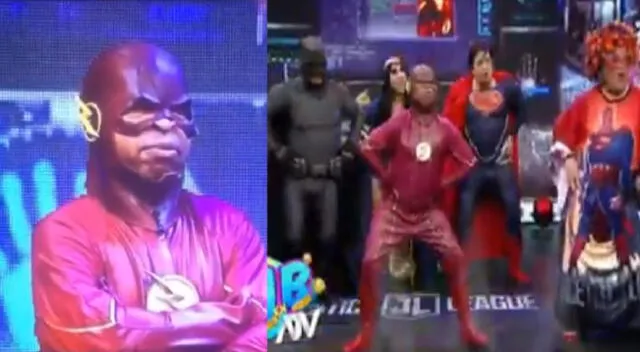 Flash sorprendió bailando festejo en JB en ATV.