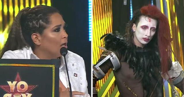 Katia Palma reprende actitud de ‘Marilyn Manson’.