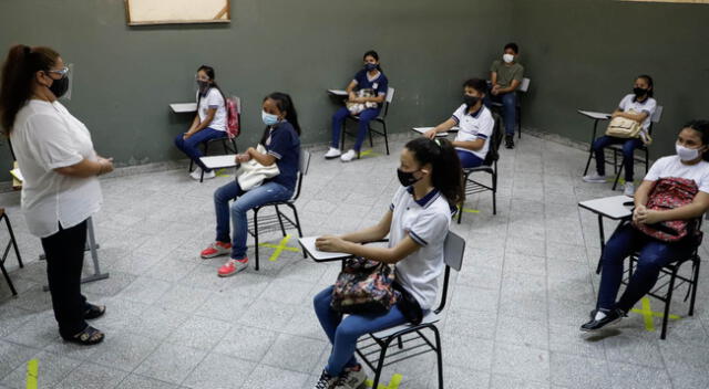 El retorno a clases presenciales será voluntario, según el Ministerio de Educación.