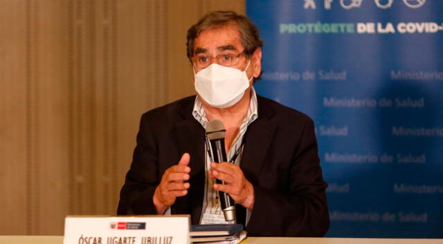 Óscar Ugarte, ministro de Salud.