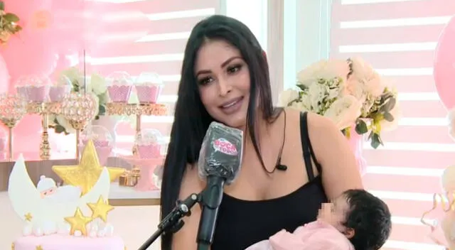 Pamela Franco se quebró al ser sorprendida en vivo.