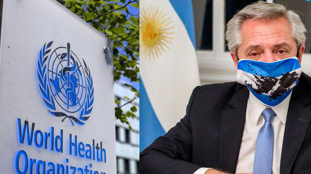 OMS sobre contagio por COVID-19 del presidente de Argentina: “Vacunados pueden infectarse”.