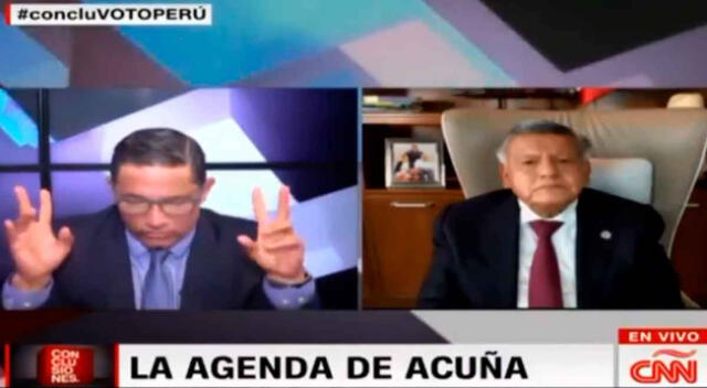 César Acuña y una entrevista para el olvido.