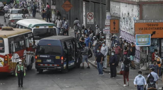 Los disturbios se registraron en el paradero Teléfono, en Ventanilla