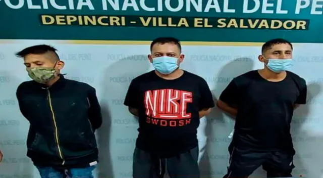 Los detenidos en Depincri Villa El Salvador