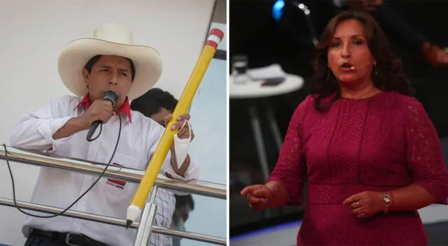 Pedro Castillo estaría acompañado de Dina Boluarte en un eventual gobierno de ganar las elecciones 2021.