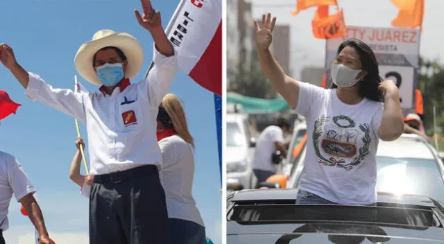 Pedro Castillo y Keiko Fujimori competirán en una segunda vuelta por la presidencia de país.