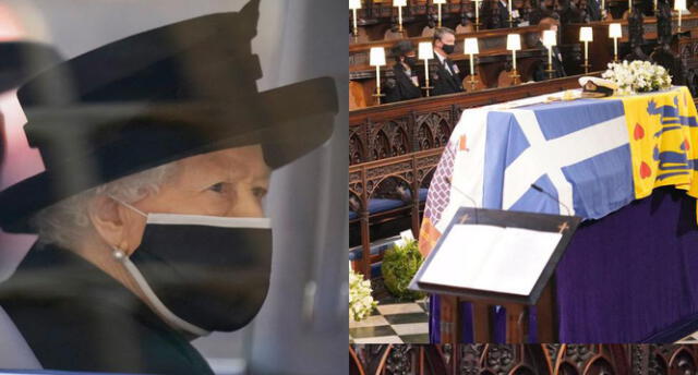 Reina Isabel II da último adiós al príncipe Felipe: Las imágenes más significativas del funeral