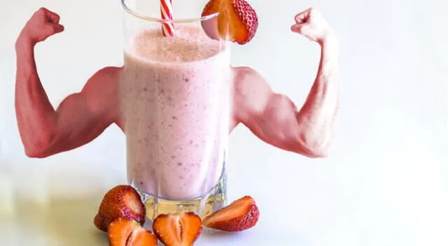 10 recetas de milkshake para ganar masa muscular