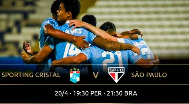 Sporting Cristal recibe al Sao Paulo por la Copa Libertadores 2021.