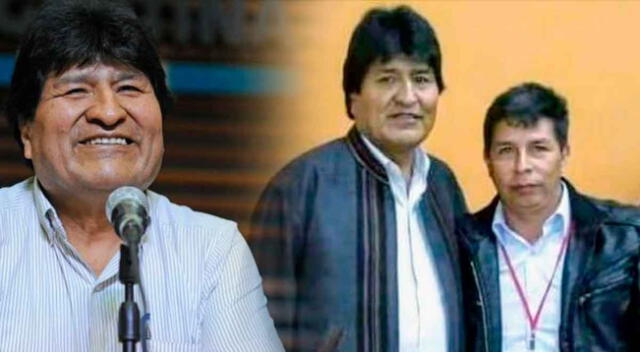 Evo Morales dedicó mensaje para Pedro Castillo.