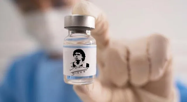 Argentinos pidieron llamar a la vacuna Sputnik V como Diego Maradona.