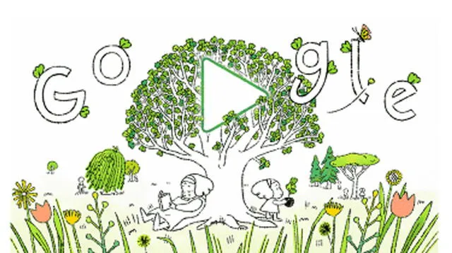 Día de la Tierra: Google celebra con un doodle animado por el 22 de abril.