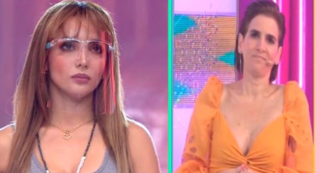 Gigi Mitré cuestiona actitud de chica reality Rosángela Espinoza.