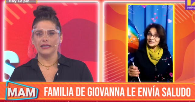 Giovanna Valcárcel revela que su madre se contagió de Coronavirus.