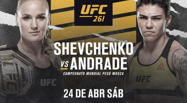 Conoce aquí cómo y en dónde ver la pelea entre Valentina Shevchenko vs. Jéssica Andrade EN VIVO.