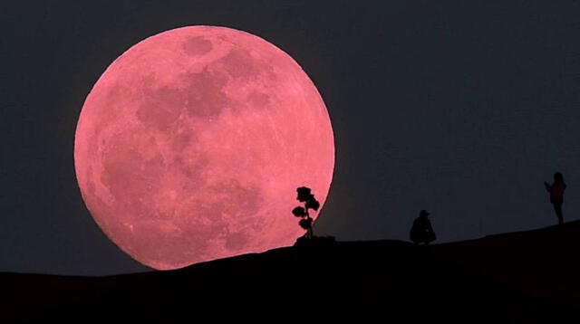 ¿Qué es la superluna rosa y cuándo se podrá ver en Perú?