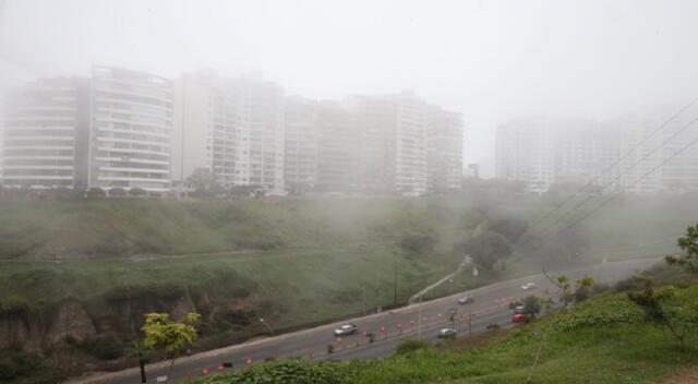Lima registra hoy domingo la temperatura más baja en lo que va del año