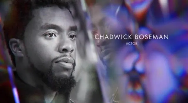 Entre las estrella que el público más esperó ver en este reconocimiento de los Oscar se encontraba Chadwick Boseman