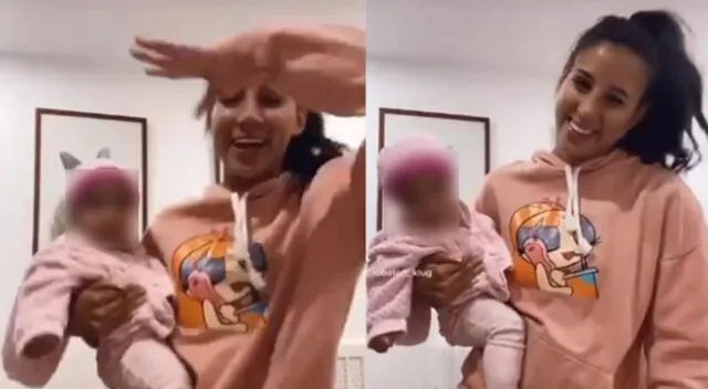 Samahara Lobatón comparte tierna escena bailando junto a su bebé [VIDEO]