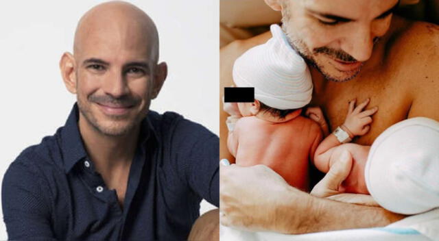 Ricardo Morán se mostró emocionado por los dos años de los pequeños Emiliano y Catalina, e hizo una reflexión en redes sociales.