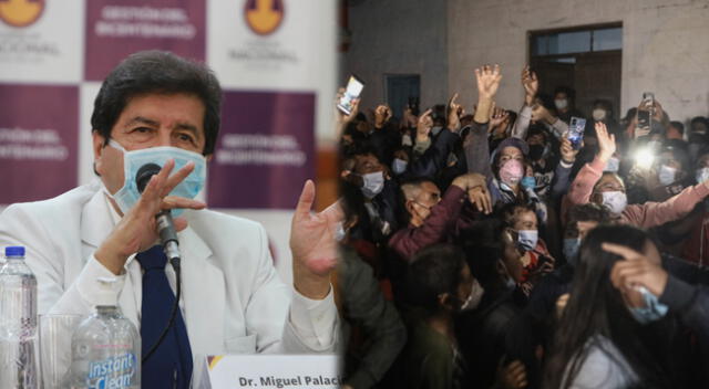 Decano del Colegio Médico del Perú, Miguel Palacios, lamentó las concentraciones que están generando los candidatos Keiko Fujimori y Pedro Castillo.