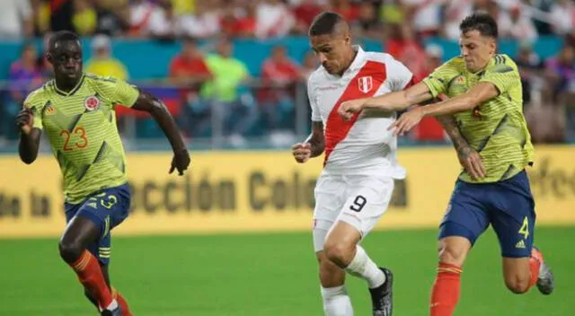 Perú chocaría contra Colombia en Estados Unidos.