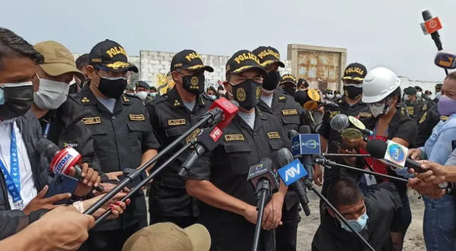 La Policía Nacional del Perú confirmó el control del 100% de la zona de Lomo de Corvina, en Villa El Salvador.