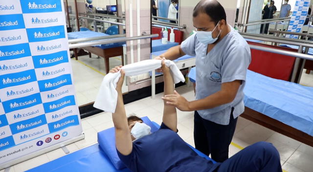Departamento de Medicina Física y Rehabilitación del hospital incrementó sus consultas en 50% al mes con la llegada de la pandemia.