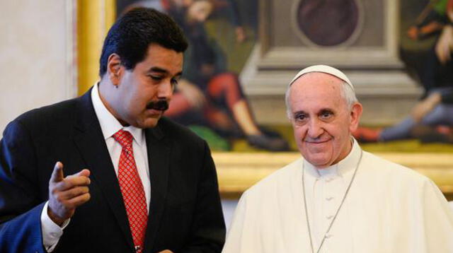 Papa Francisco manifiesta estar en contra de toda “intervención de afuera” en Venezuela.