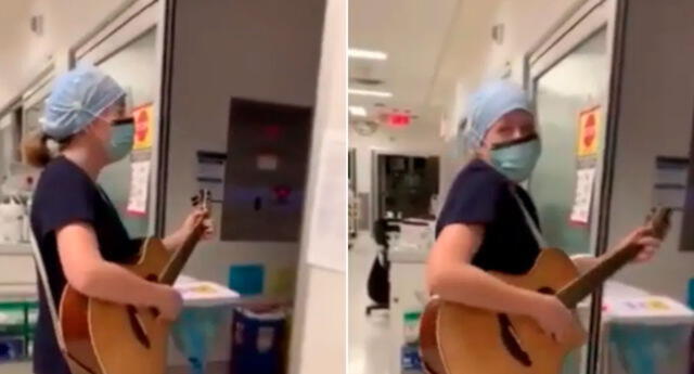 “No están solos”: enfermera le canta a pacientes con coronavirus en UCI
