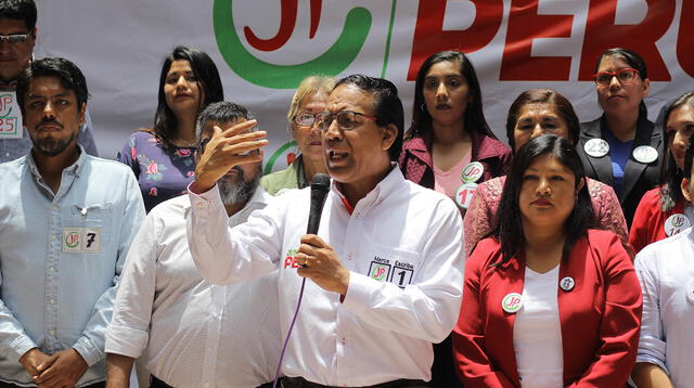 La agrupación política Juntos por el Perú  indicó el respaldo que brindará a la candidatura de Pedro Castillo en la segunda vuelta electoral.