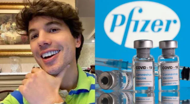 El conductor Bruno Pinasco se mostró emocionado tras el anuncio del presidente Francisco Sagasti sobre la adquisición de nuevas dosis Pfizer.