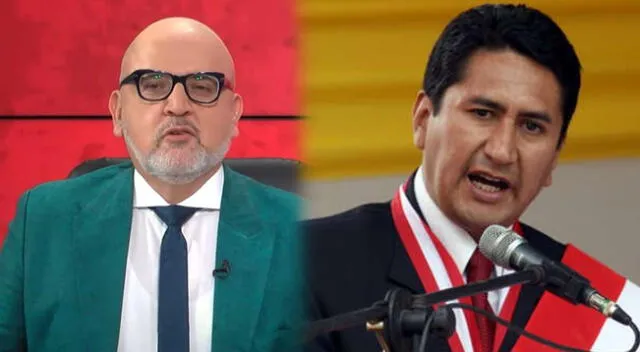 Beto Ortiz utilizó sus redes sociales para responder a Vladimir Cerrón, líder de Perú  Libre.
