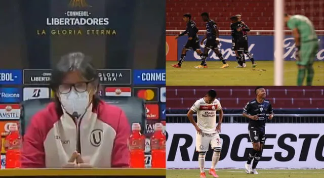 Ángel Comizzo se pronunció tras la dolorosa derrota de Universitario ante Independiente del Valle.