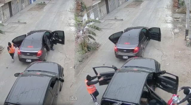 Hampones habrían realizado marcaje al dueño del vehículo antes de cometer el robo.