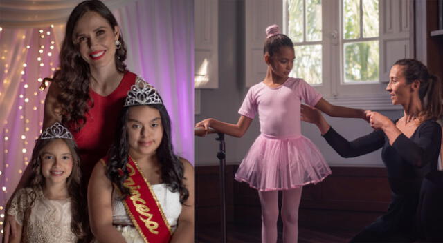 Maju Mantilla y Vania Masías en Disney Princesas