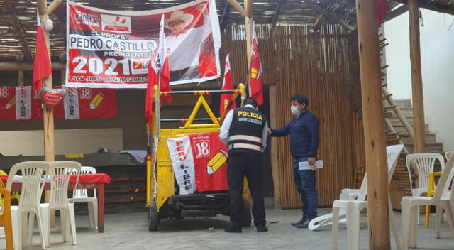Asaltan local de campaña de Perú Libre ubicado en San Juan de Miraflores