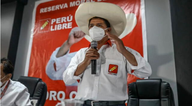 Pedro Castillo, candidato presidencial a segunda vuelta se manifestó luego de las declaraciones de odio de López Aliaga