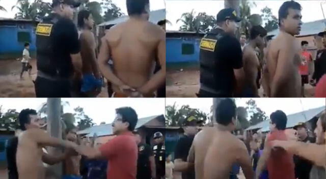 Peculiar video de la detención de un ladrón se viralizó en las redes sociales.