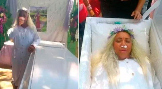 Mayra Alonzo señaló que siempre quiso cumplir su fantasía y vivir su funeral.